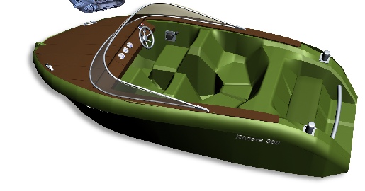 Rivièra 420 waterjet